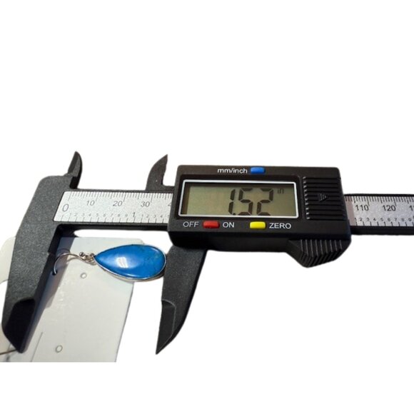 3-Pair New Earrings Bundle – Hoops, Gemstone & Dangle - Picture 8 of 8